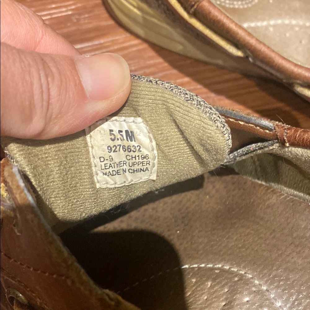 Sperry Brown Leather Loafers - Picture 5 of 7